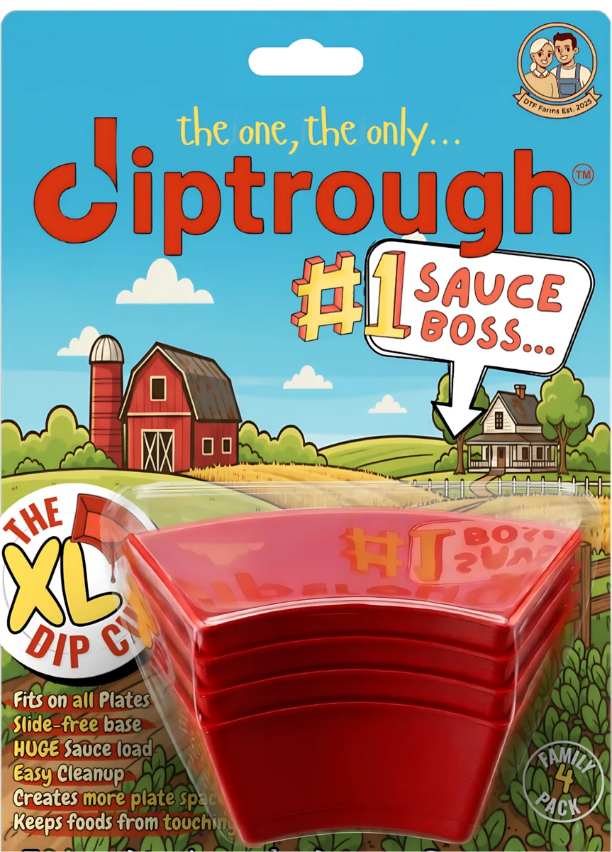 Diptrough retail Four-Pack